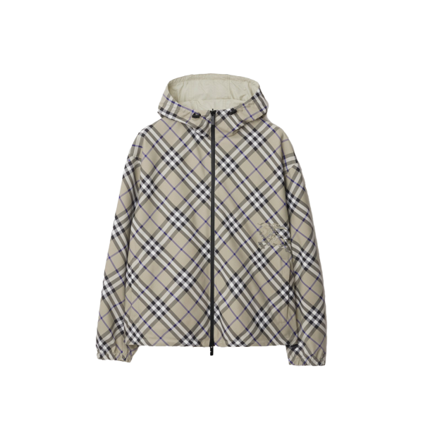 Reversible Check Jacket