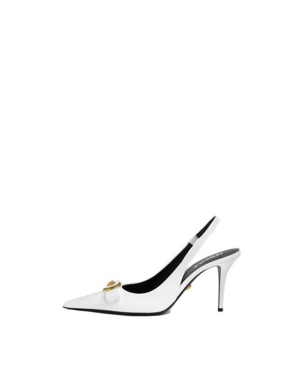 Gianni Ribbon Slingback Pumps 85 MM