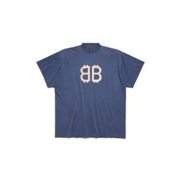 Crypto T-Shirt Oversized In Blue