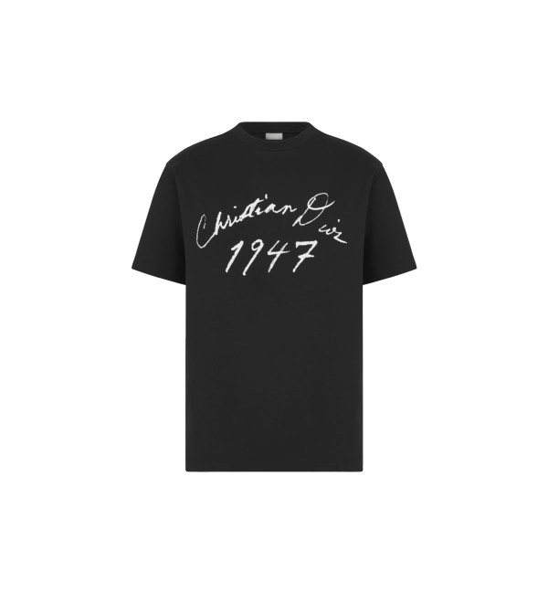 Handwritten Christian Dior Relaxed-Fit T-Shirt