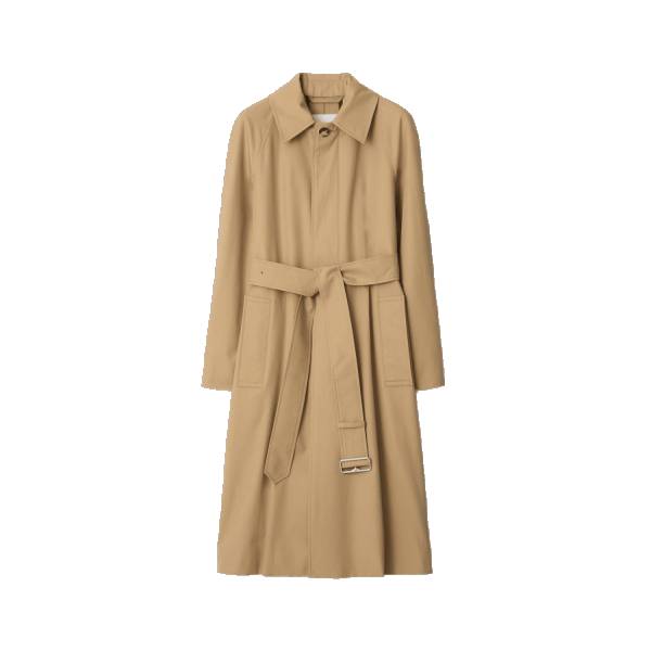 Long Gabardine Car Coat