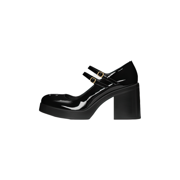 Celine Tess Babies In Patent Calfskin